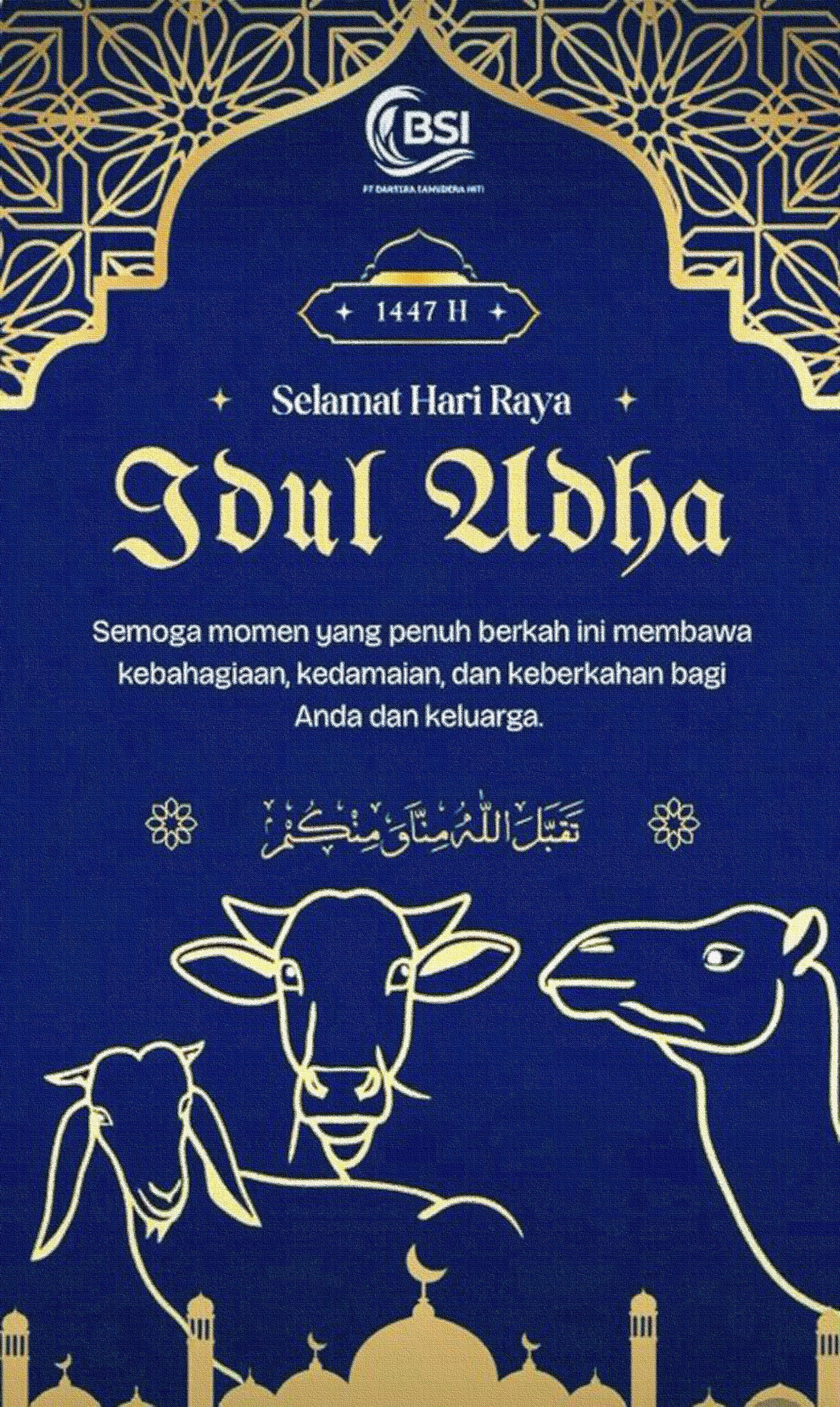 Qurban Bersama PT Bahtera Samudera Inti